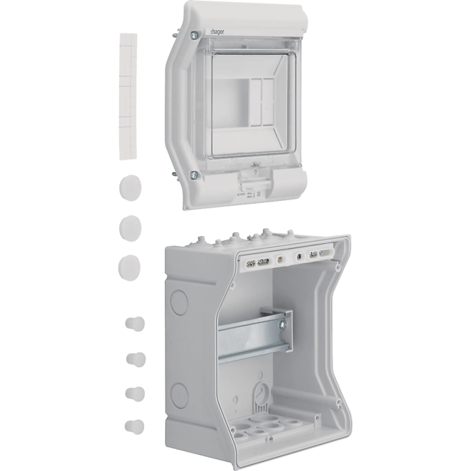 Щиток настенной установки HAGER Vector, IP65, 6M VE106D